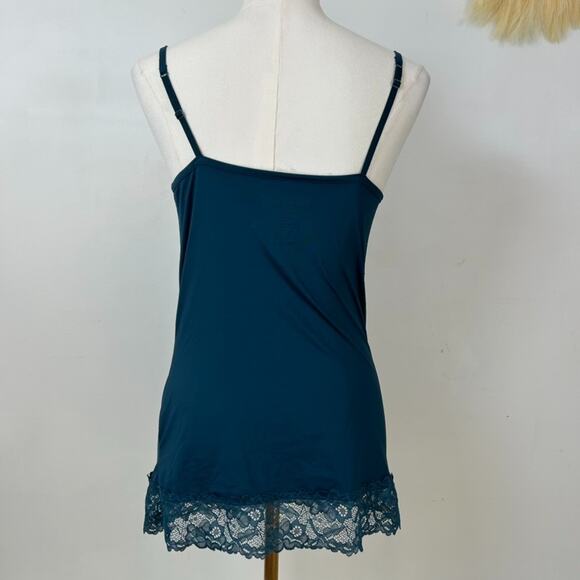 Maurices Womens Lace Trim Y2K Cami Tank Top Size M Preppy Fairy Whimsigoth - Picture 4 of 8